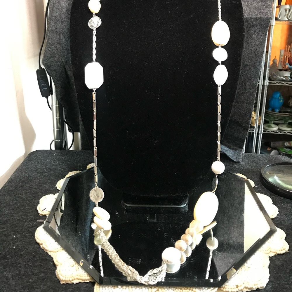 Sand toned necklace